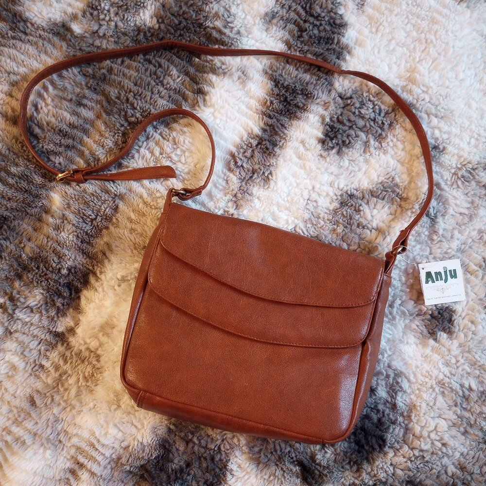 Anju brown shoulder bag NEW with tags